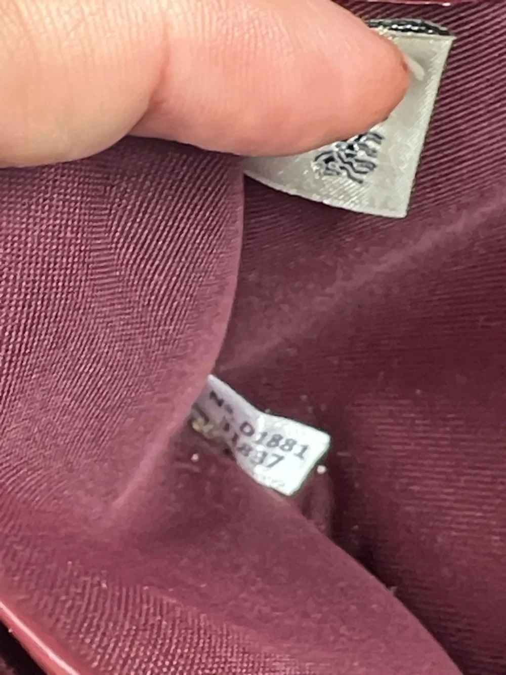 COACH Hayden Foldover Crossbody Clutch - 3D Sequin Tea Rose Beechwood - Picture 12 of 13